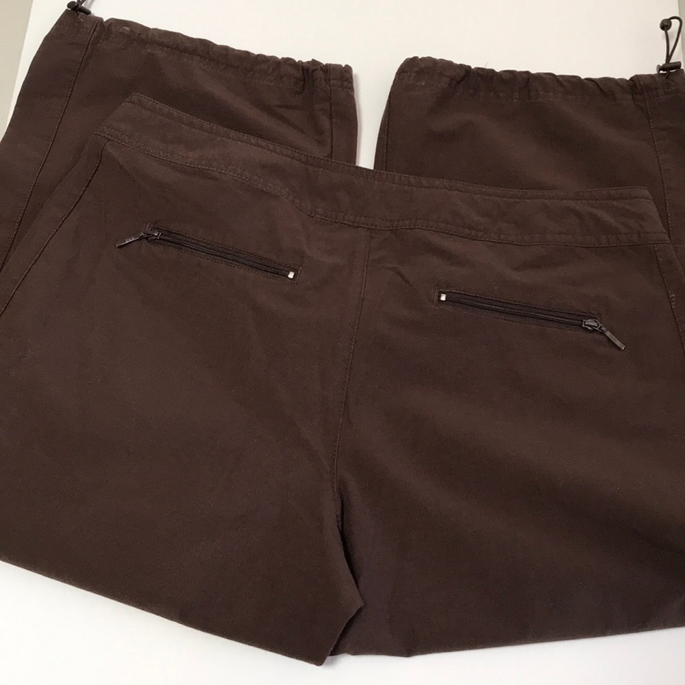 Danskin Now brown athletic / leisure crop pants - Picture 6 of 6